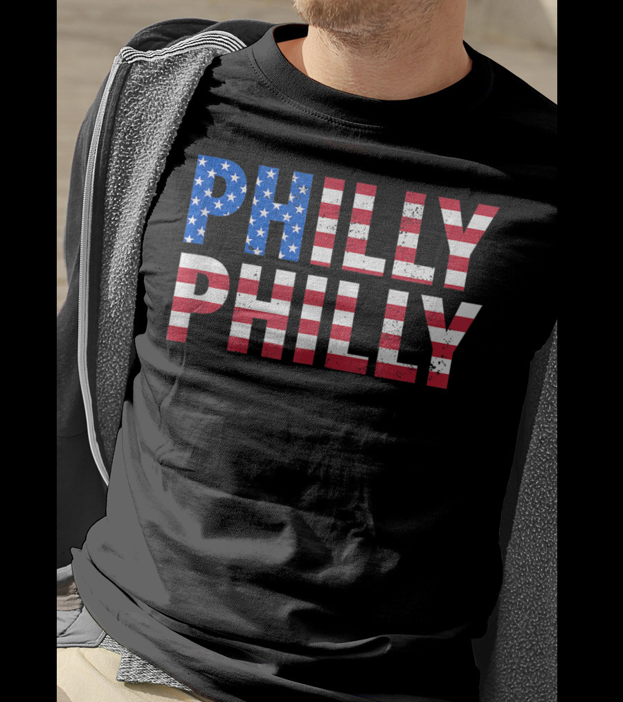 Philly Philly USA Flag T-Shirt