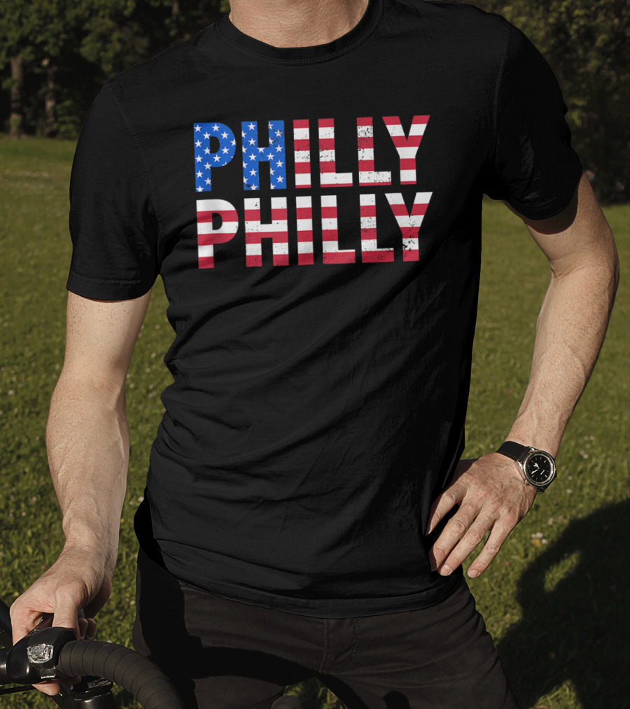 Philly Philly USA Flag T-Shirt