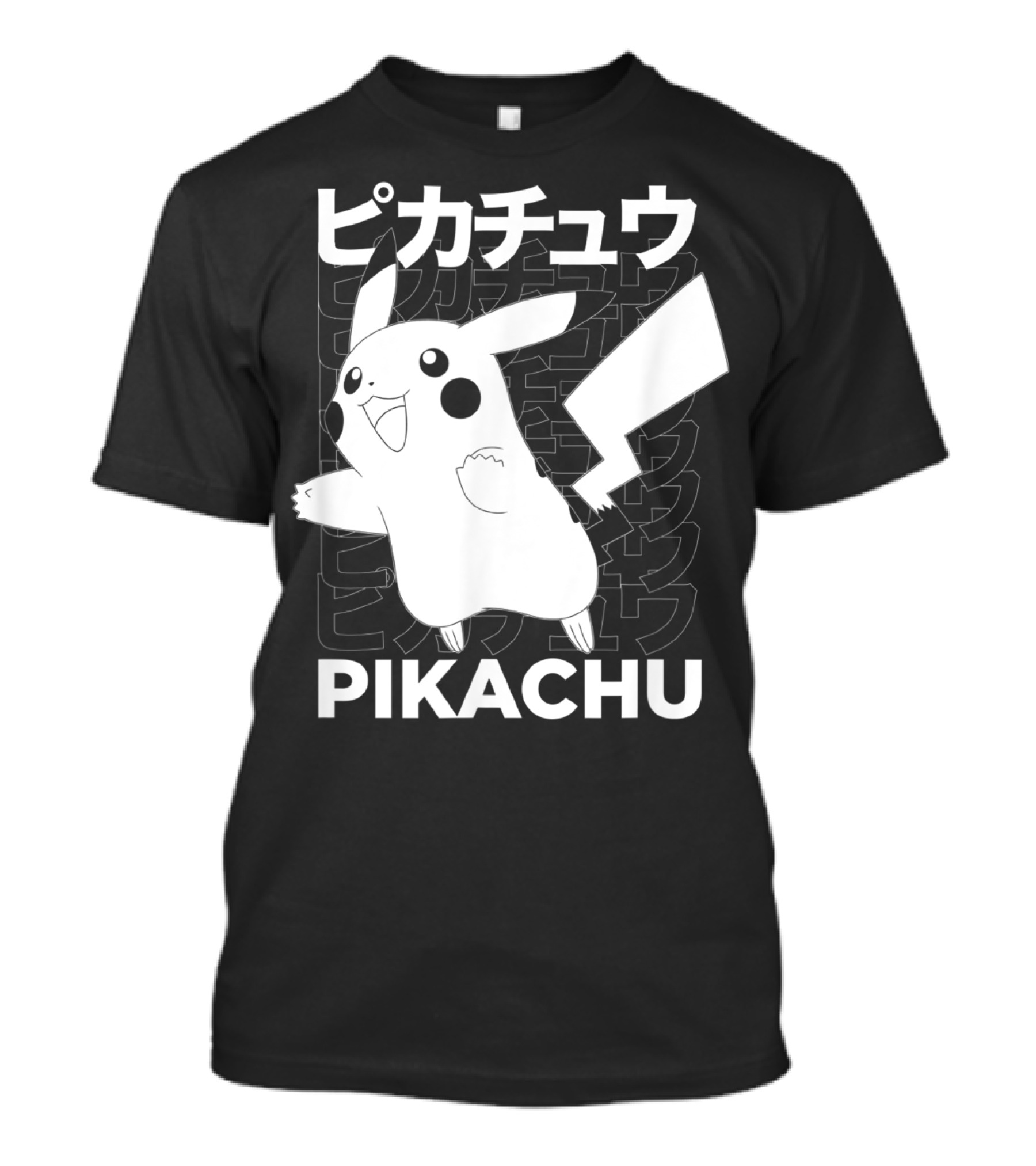 Pikachu Kanji Pokemon T-Shirt