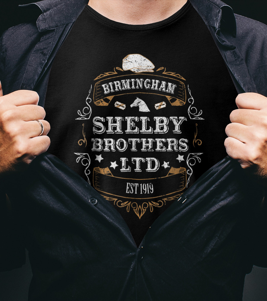 Birmingham Shelby Brothers LTD Est 1919 Peaky Blinders T-Shirt