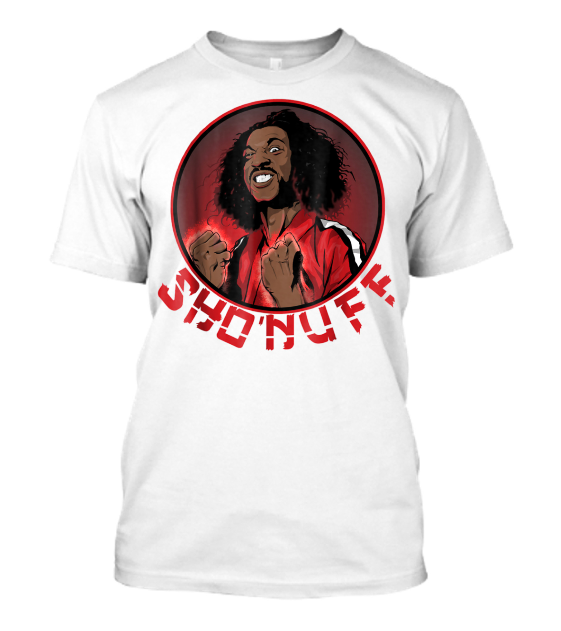 Sho'nuff Shogun Of Harlem Red Fists T-Shirt