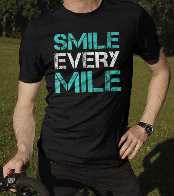 Smile Every Mile Funny Running Lumowell T-Shirt
