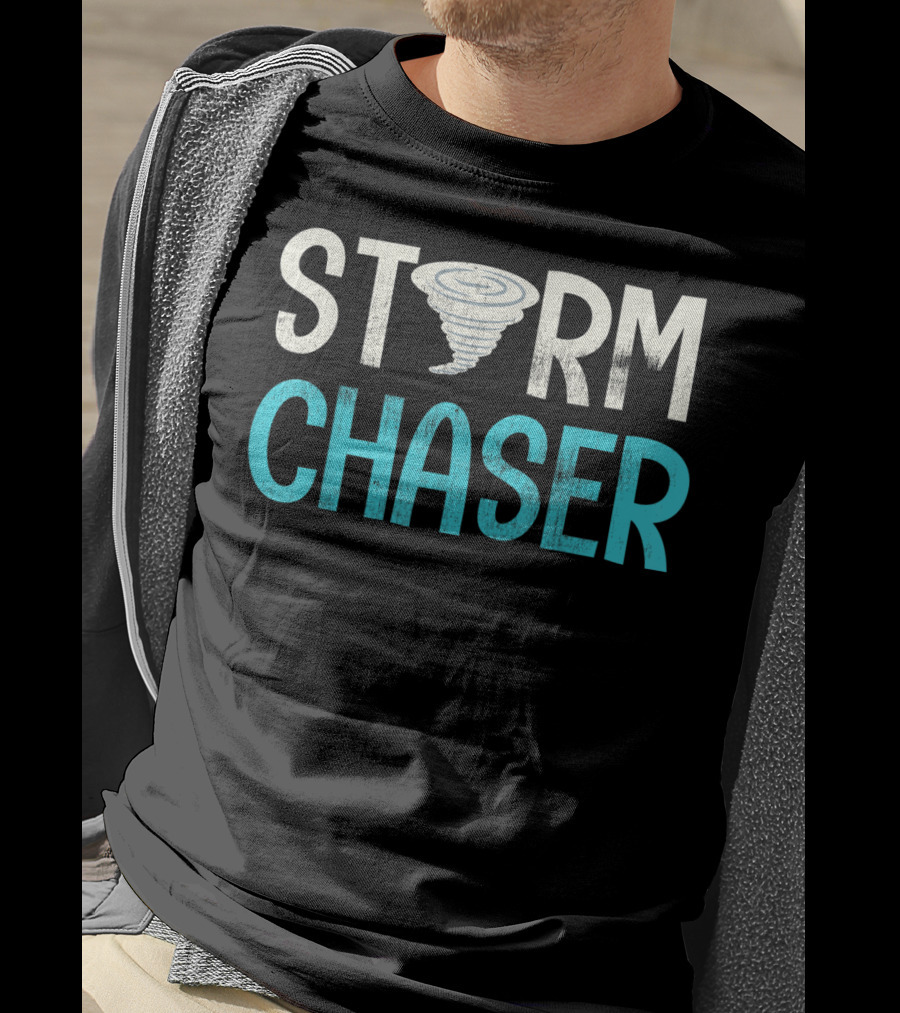 Storm Chaser Tornado Thunderstorms Weather T-Shirt