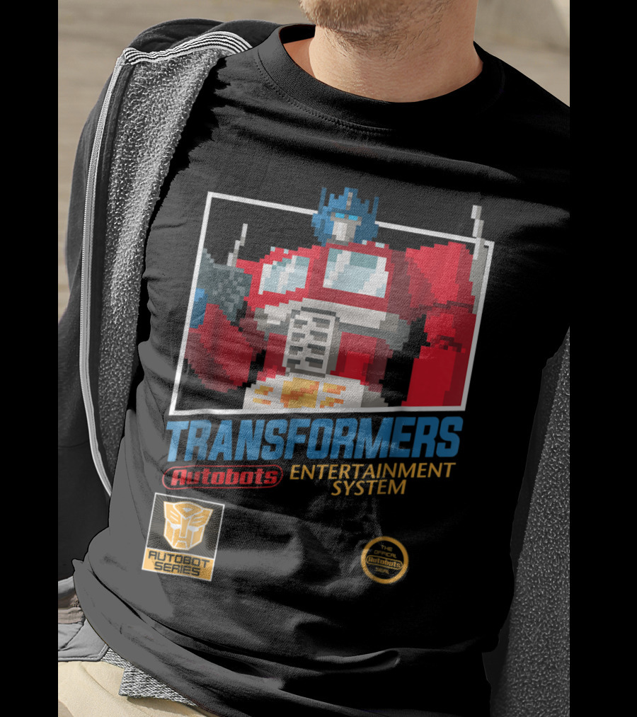 Transformers Autobot Series Optimus Prime Entertainment System T-Shirt