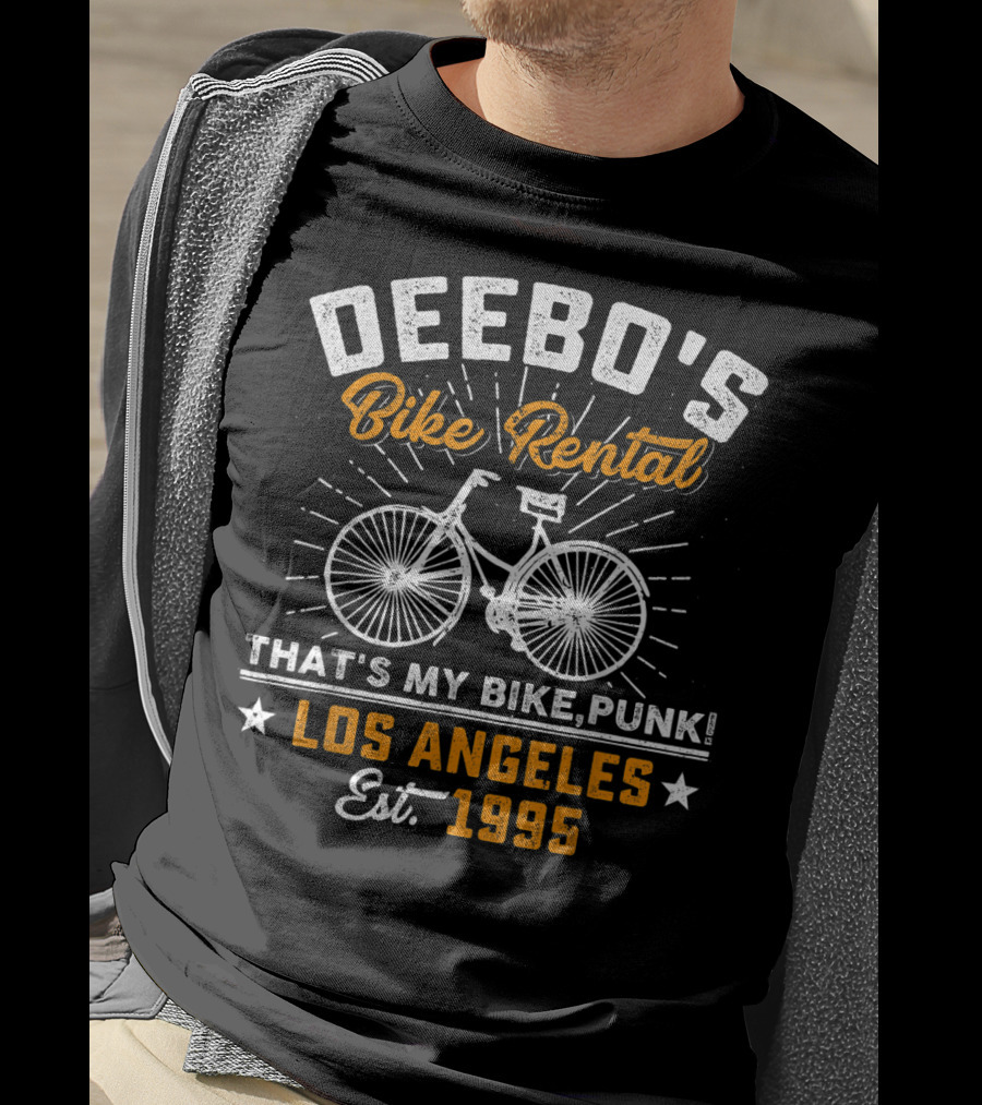 Deebo's Bike Rental That's My Bike Punk Los Angeles Est 1995 T-Shirt