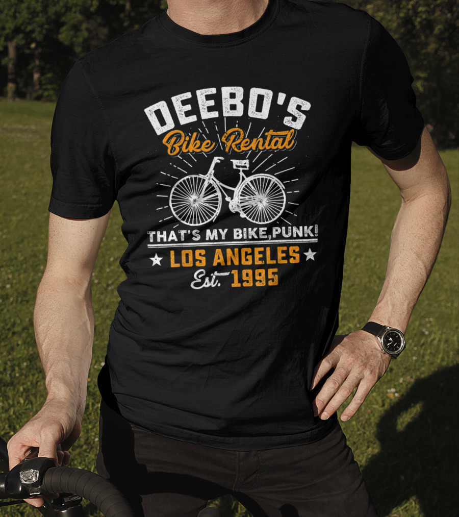 Deebo's Bike Rental That's My Bike Punk Los Angeles Est 1995 T-Shirt
