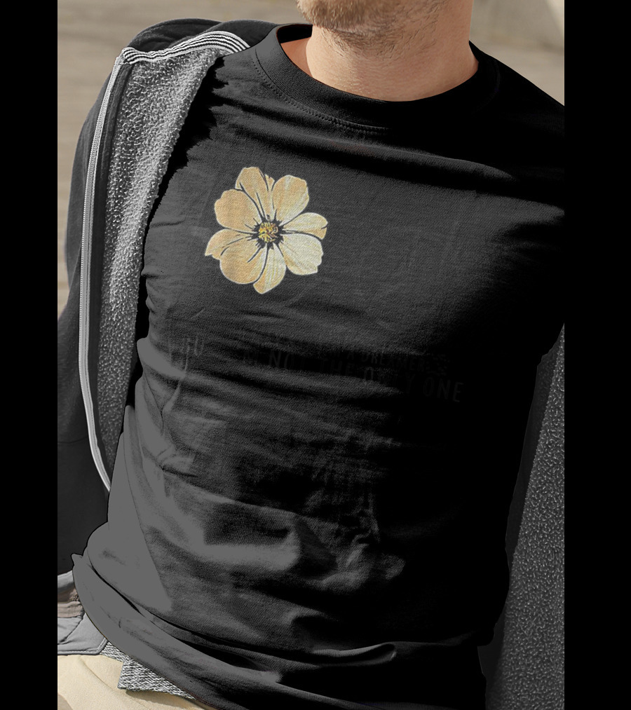 Flower Peace Glasses Quote You May Say I'm A Dreamer But I'm Not The Only One T-Shirt