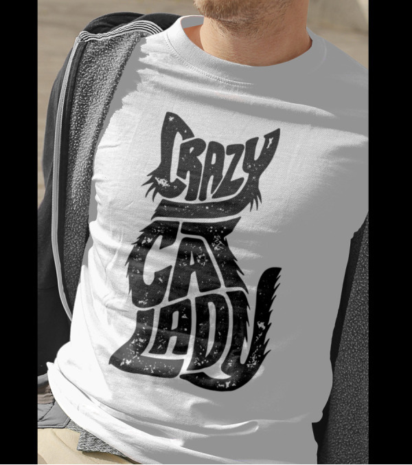 Crazy Cat Lady Funny Cats Kitty Kitten Vintage T-Shirt