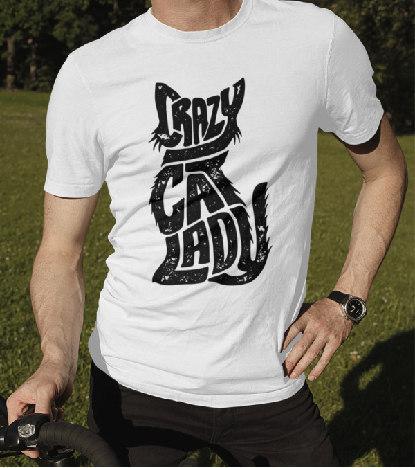 Crazy Cat Lady Funny Cats Kitty Kitten Vintage T-Shirt