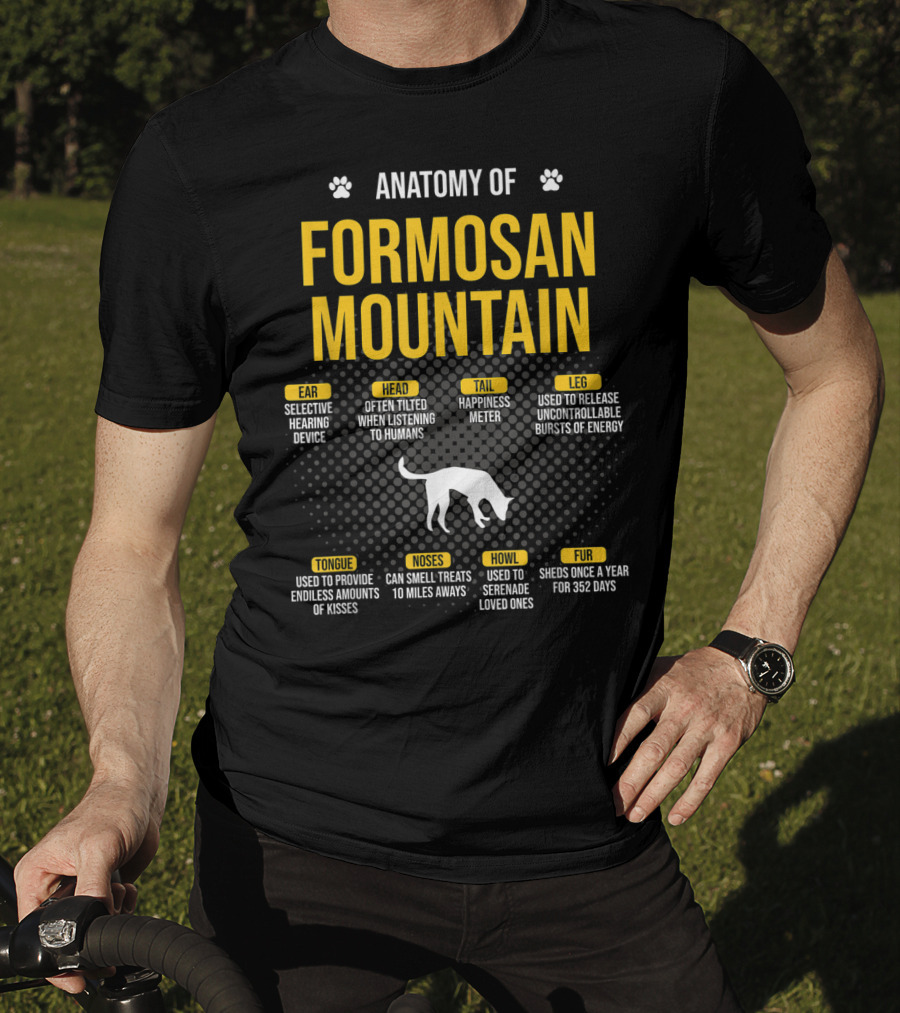 Anatomy Of Formosan Mountain: Selective Hearing, Happiness Meter, Uncontrollable Bursts, Lovable Serenade T-Shirt
