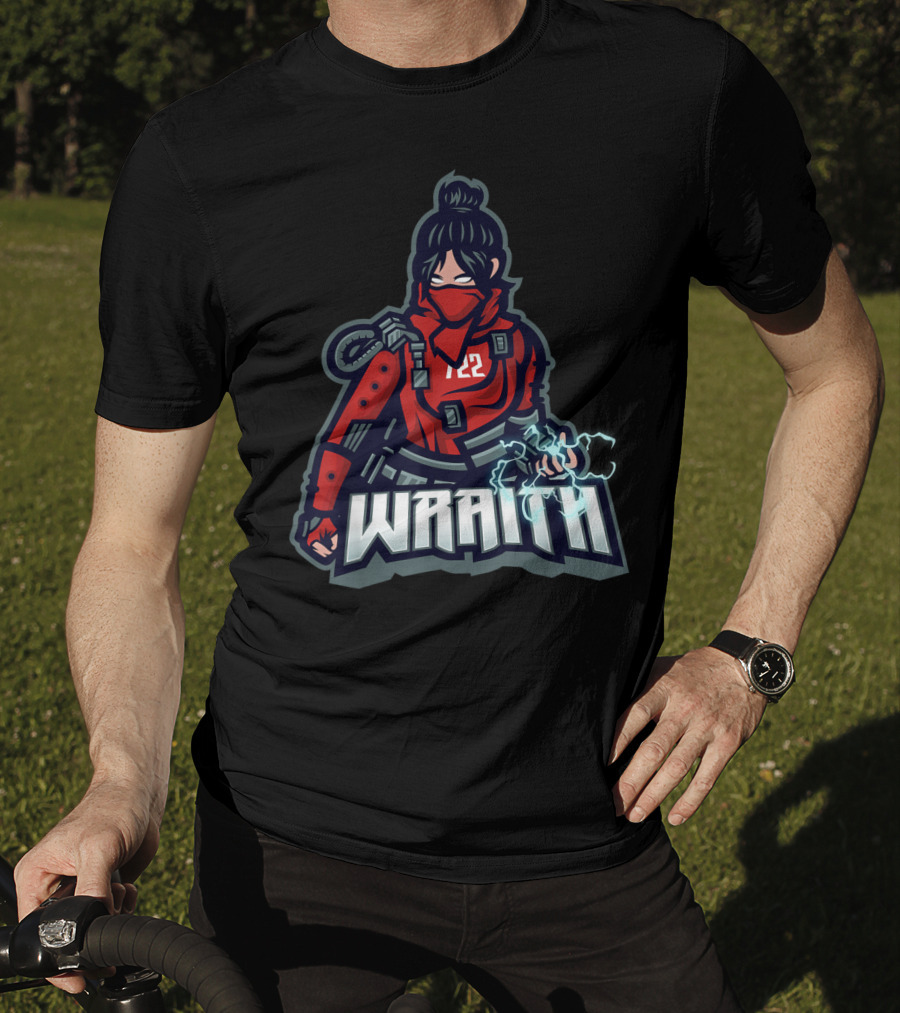 Apex Legends Wraith Red 12 Video Gamer T-Shirt