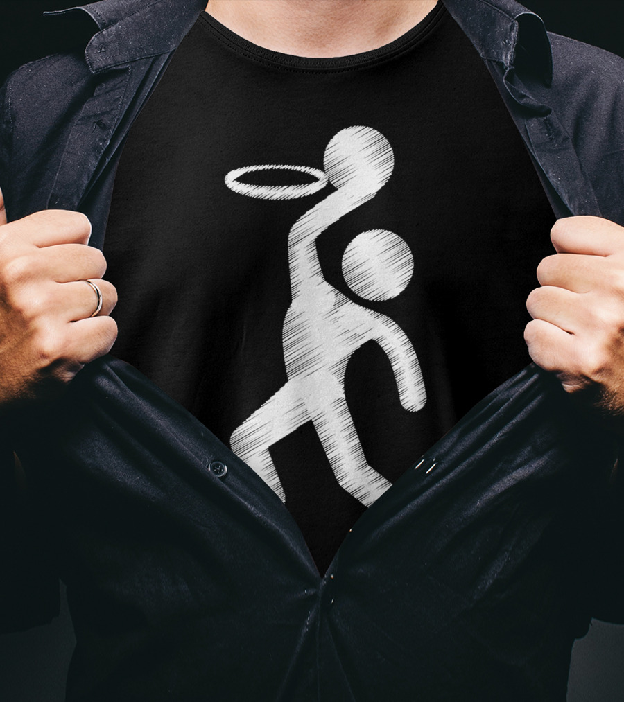 Basketball Life Of A Baller Dunking Action T-Shirt