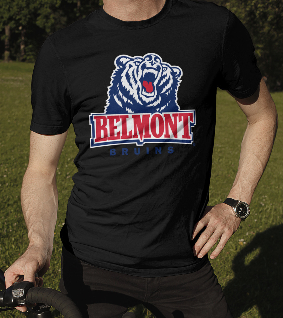 Belmont University Bruins Bear Logo NCAA Ppbel01 T-Shirt