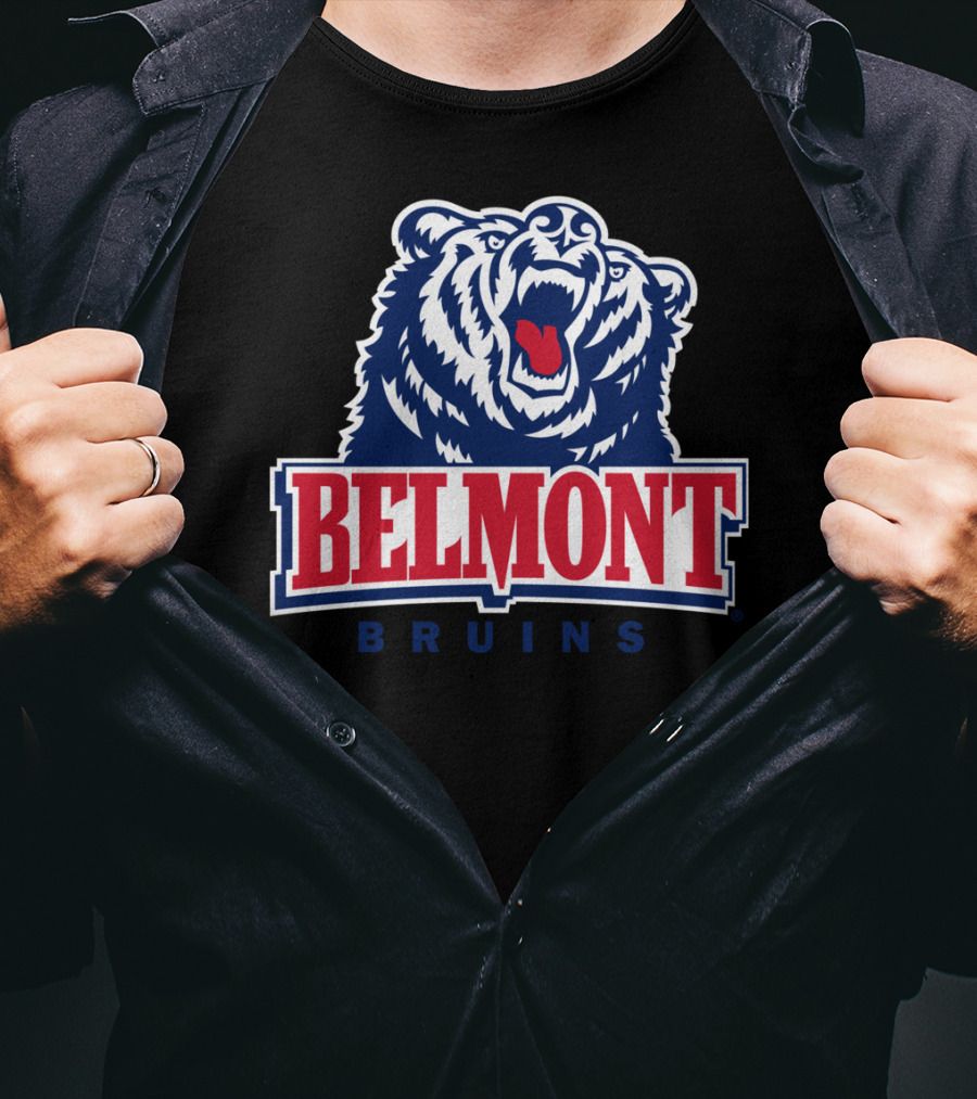 Belmont University Bruins Bear Logo NCAA Ppbel01 T-Shirt