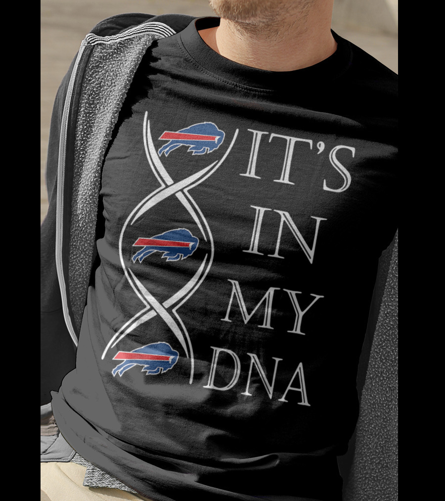 Christmas Buffalo Bills It's In My DNA Football T-Shirt