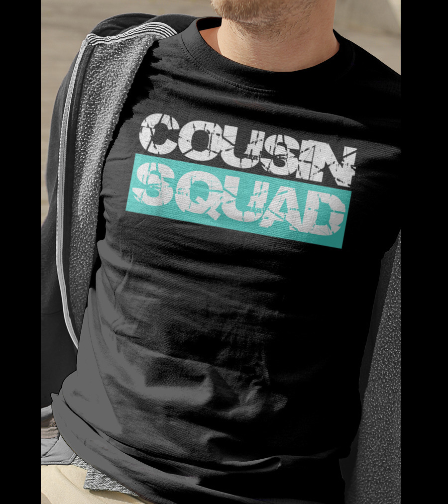 Cousin Squad Kids Women Men Girl Matching Family T-Shirt