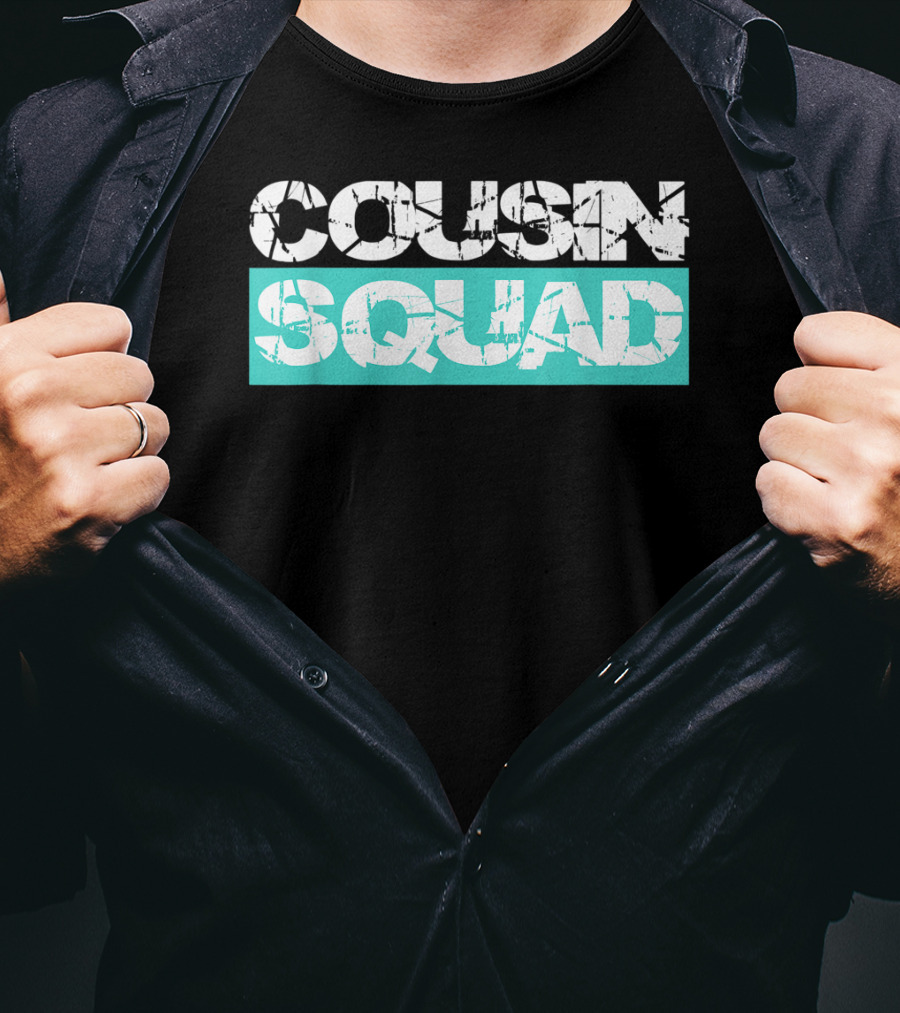 Cousin Squad Kids Women Men Girl Matching Family T-Shirt