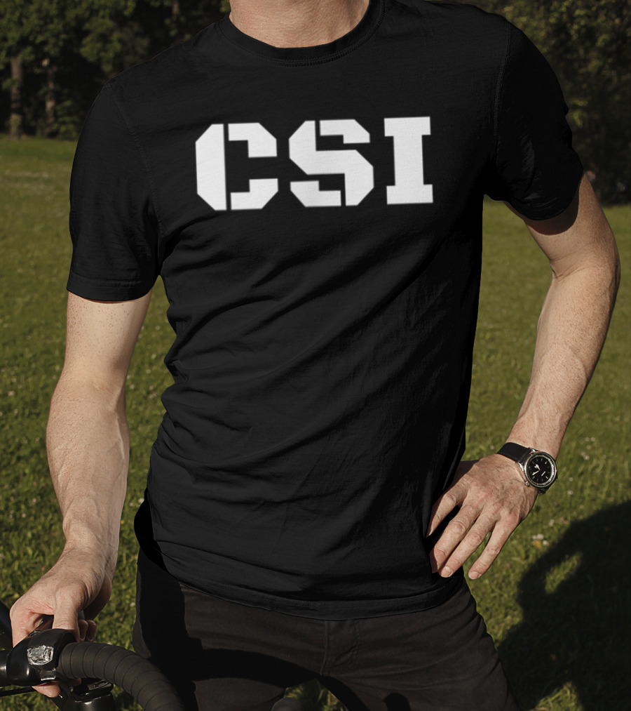 CSI Crime Scene Investigation Police T-Shirt