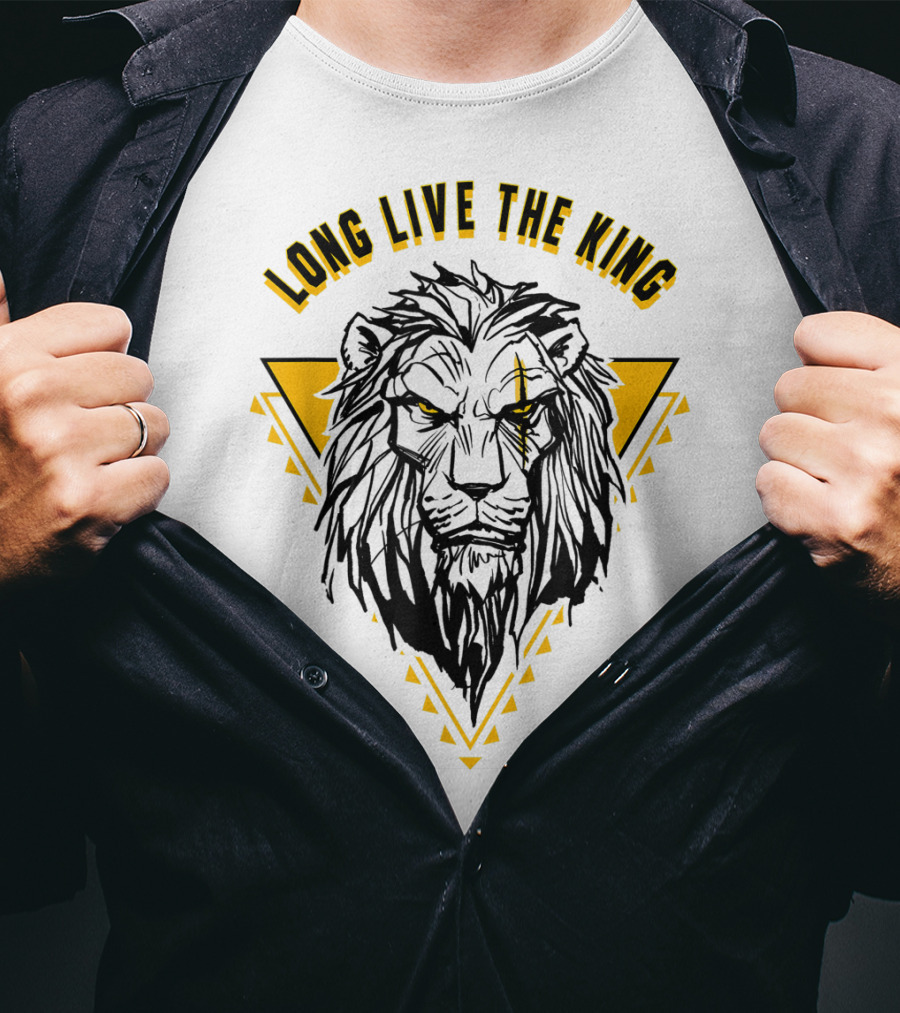 Disney The Lion King Live Action Long Live The King Scar T-Shirt