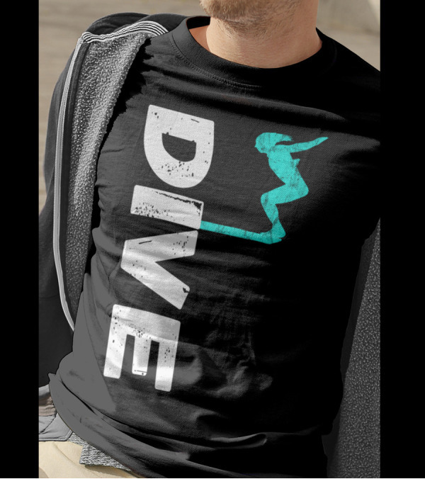 Dive Springboard Platform Diving Board Jumper T-Shirt