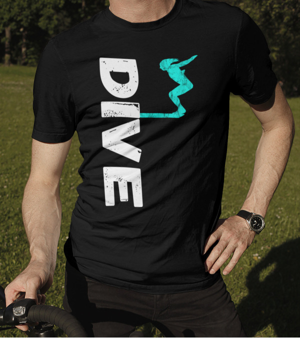 Dive Springboard Platform Diving Board Jumper T-Shirt