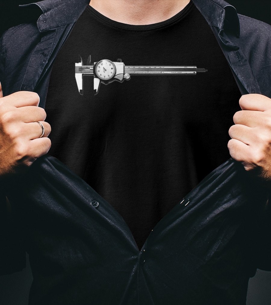 Eliot Goods Precision Dial Caliper Measurement Tool T-Shirt