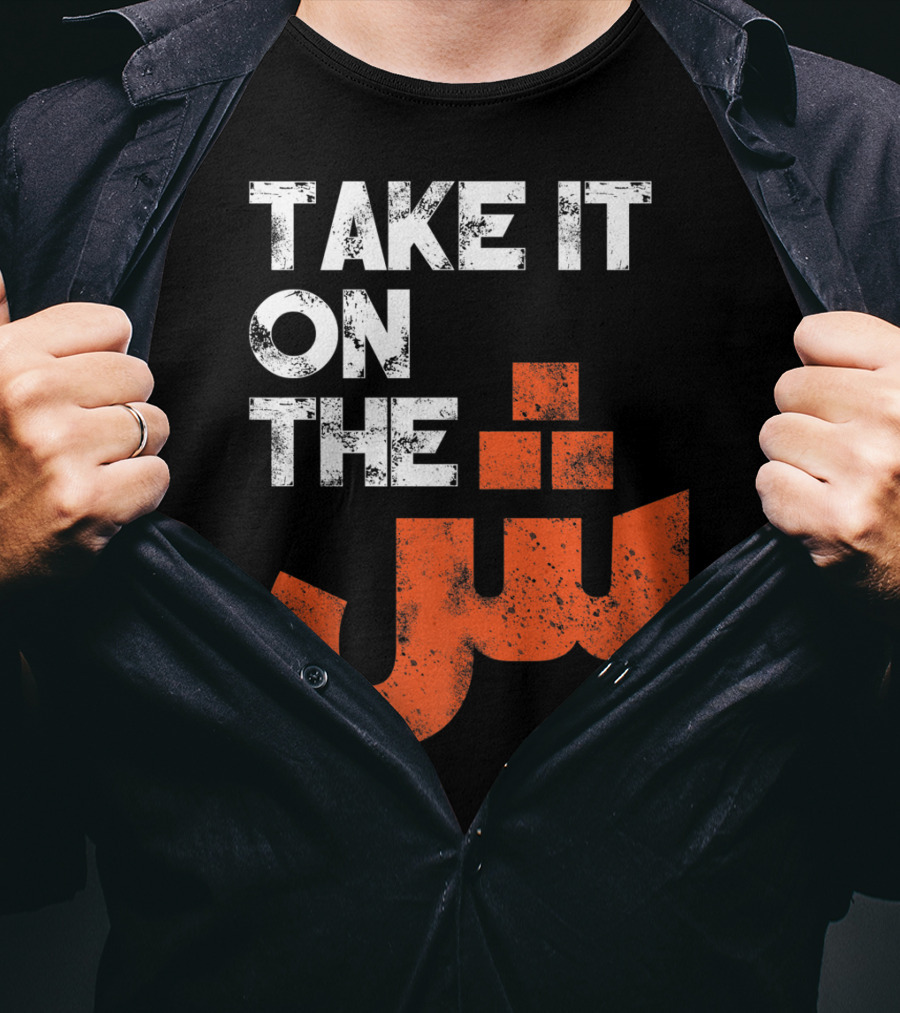 Take It On The Jeem Arabic Alphabet Sarcastic T-Shirt