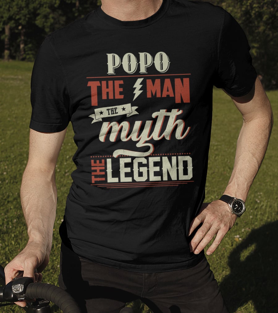 Popo The Man The Myth The Legend T-Shirt