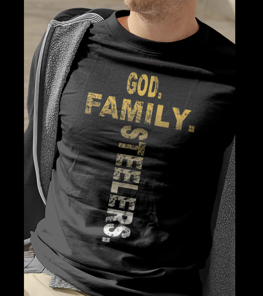 God Family Steelers Funny Slers T-Shirt