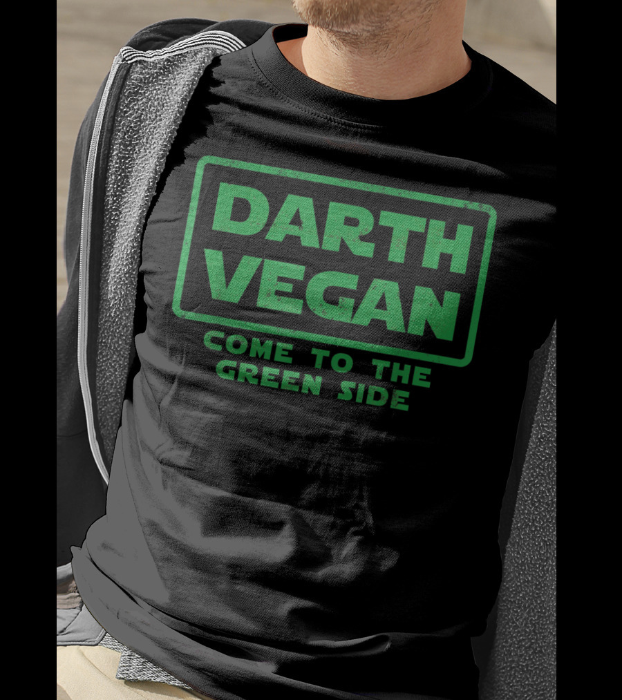 Darth Vegan Come To The Green Side Funny Vegan Vegetable Healthy Lifestyle T-Shirt