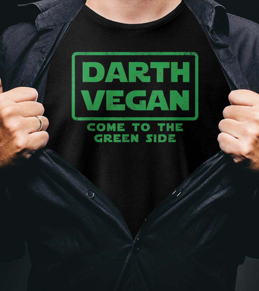 Darth Vegan Come To The Green Side Funny Vegan Vegetable Healthy Lifestyle T-Shirt