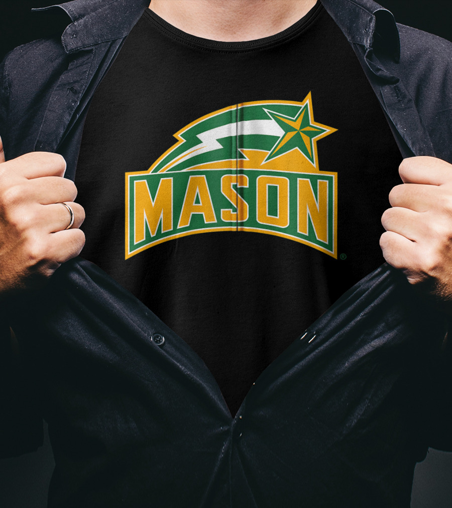 George Mason University Patriots NCAA Mason Star T-Shirt
