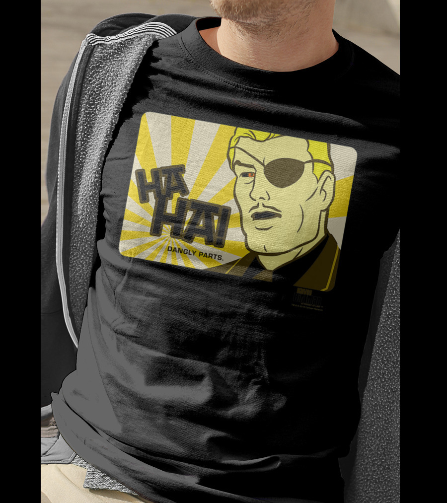 Ha Ha Dangly Parts Harvey Birdman Attorney At Law Phil Ken Sebben T-Shirt