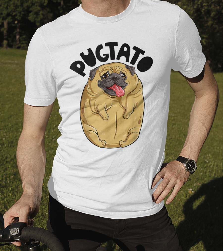 Pugtato Pug Potato Dog Lovers T-Shirt