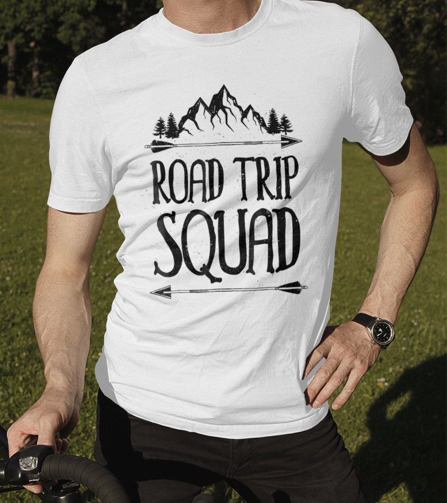 Road Trip Squad Summer Travel Adventure T-Shirt