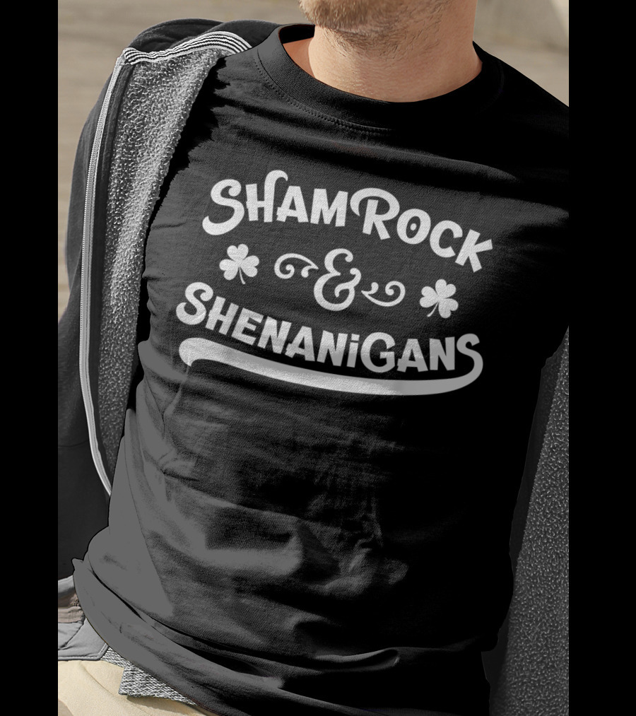 Shamrock And Shenanigans St Patricks Day Women T-Shirt