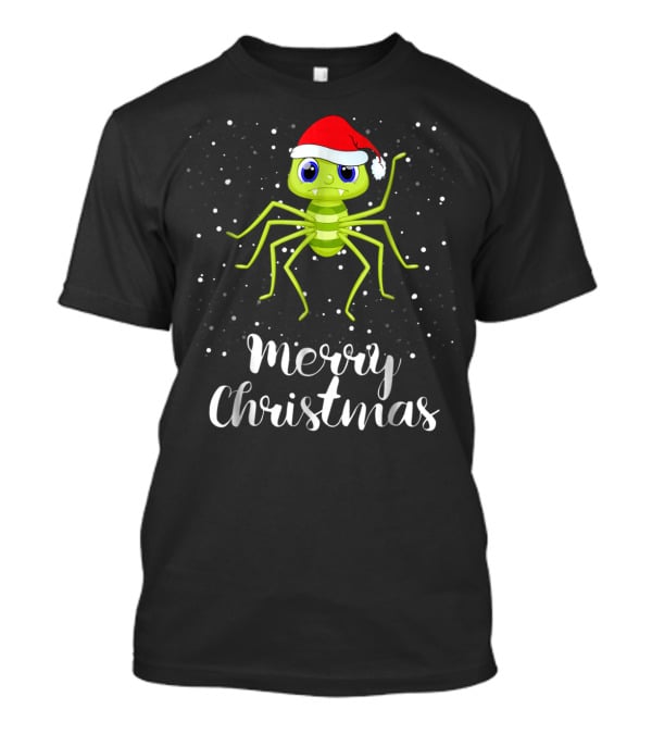Merry Christmas Spider Funny Family Group Holiday T-Shirt