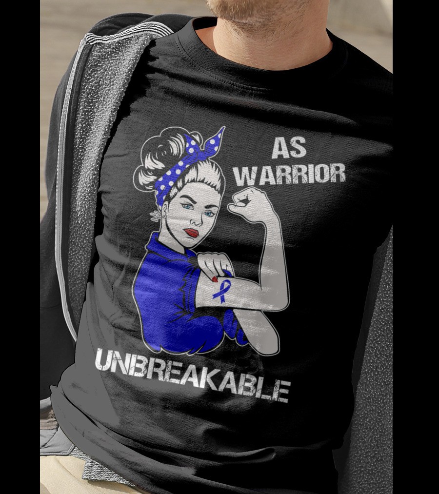 AS Warrior Unbreakable Rosie The Riveter T-Shirt