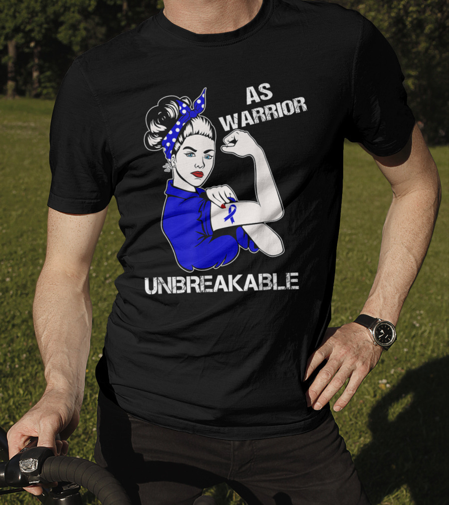 AS Warrior Unbreakable Rosie The Riveter T-Shirt