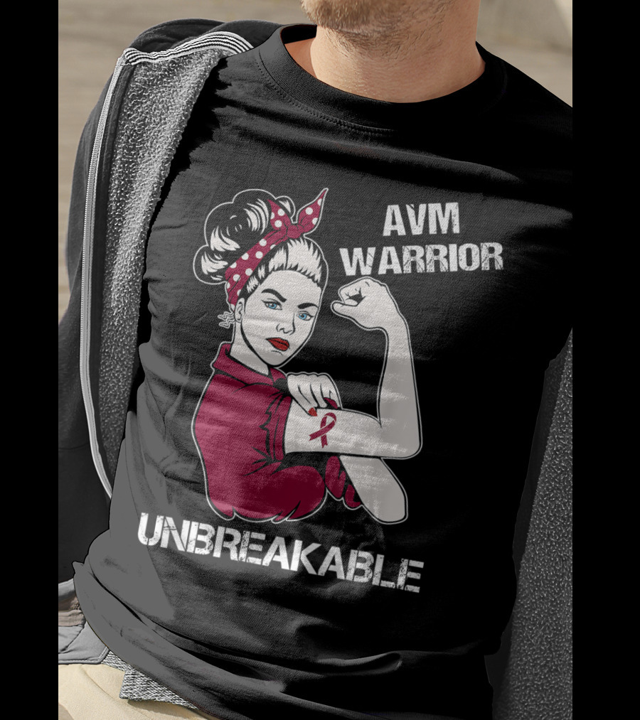 AVM Warrior Unbreakable Rosie Riveter T-Shirt
