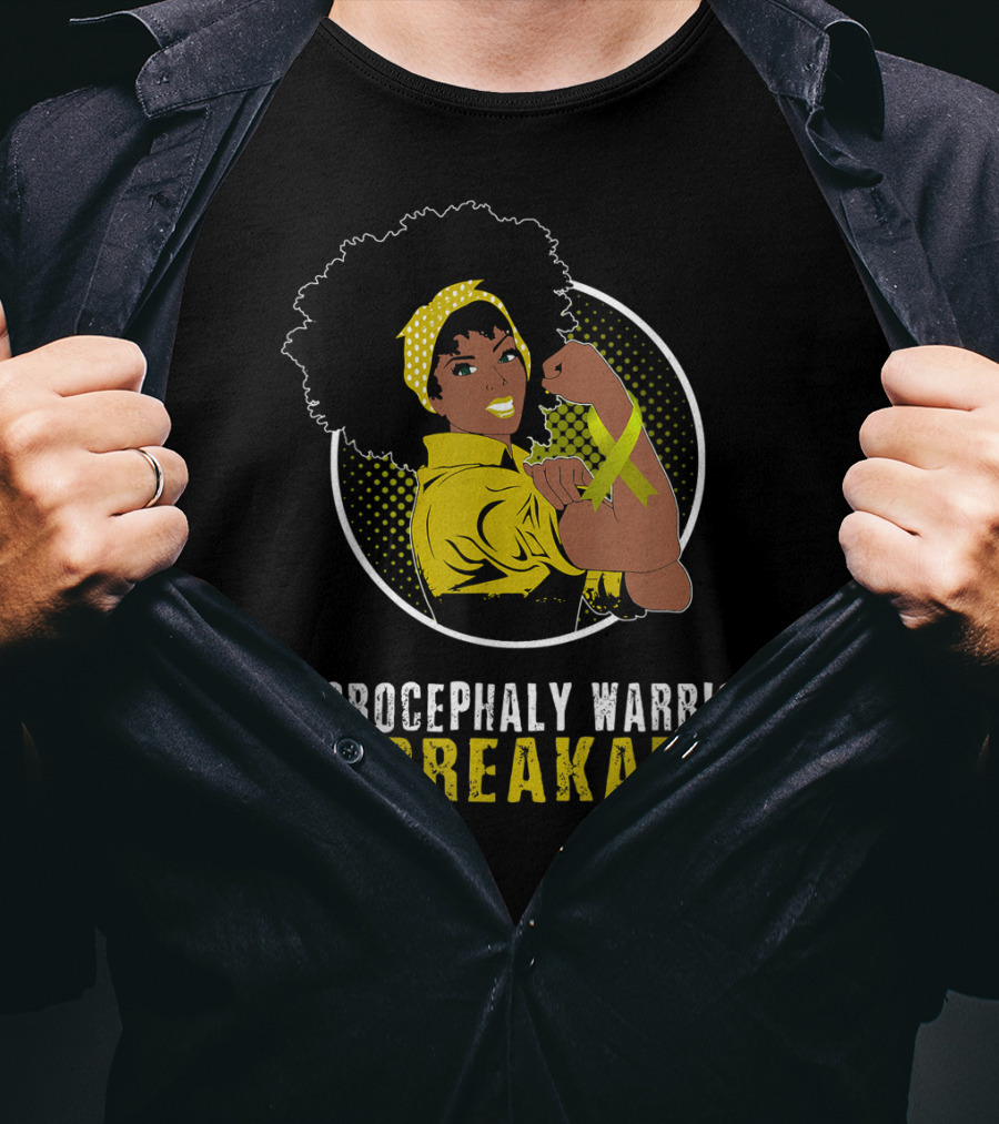 Black Girl Microcephaly Warrior Unbreakable T-Shirt