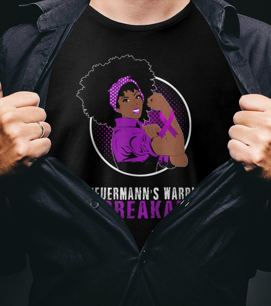 Scheuermann's Warrior Unbreakable Black Girl Empowerment T-Shirt