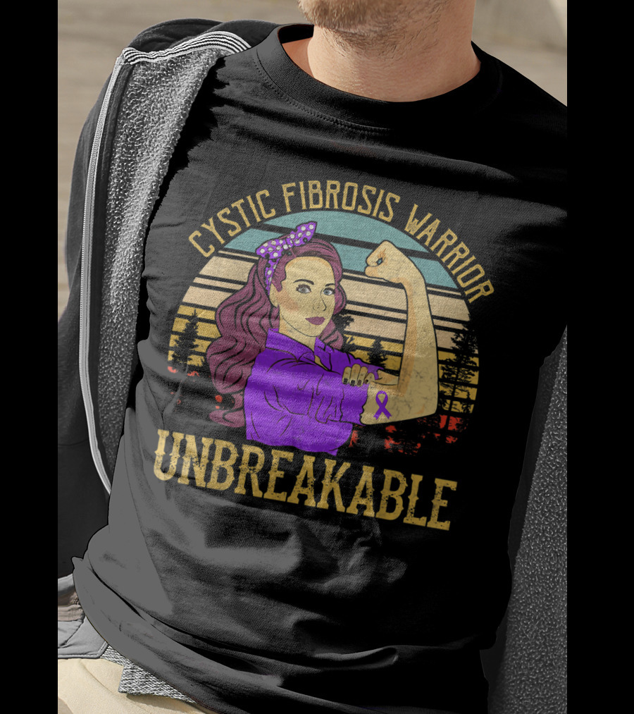 Cystic Fibrosis Warrior Unbreakable T-Shirt