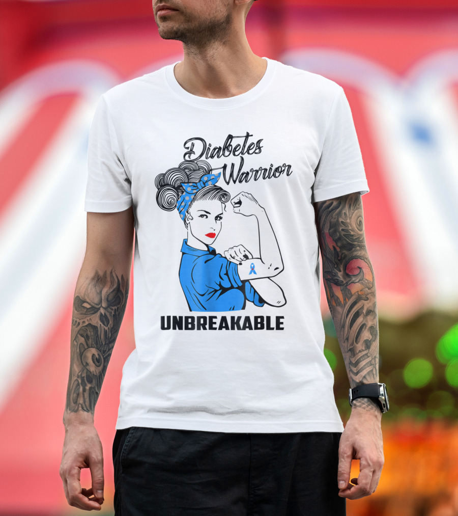 Diabetes Warrior Unbreakable T-Shirt