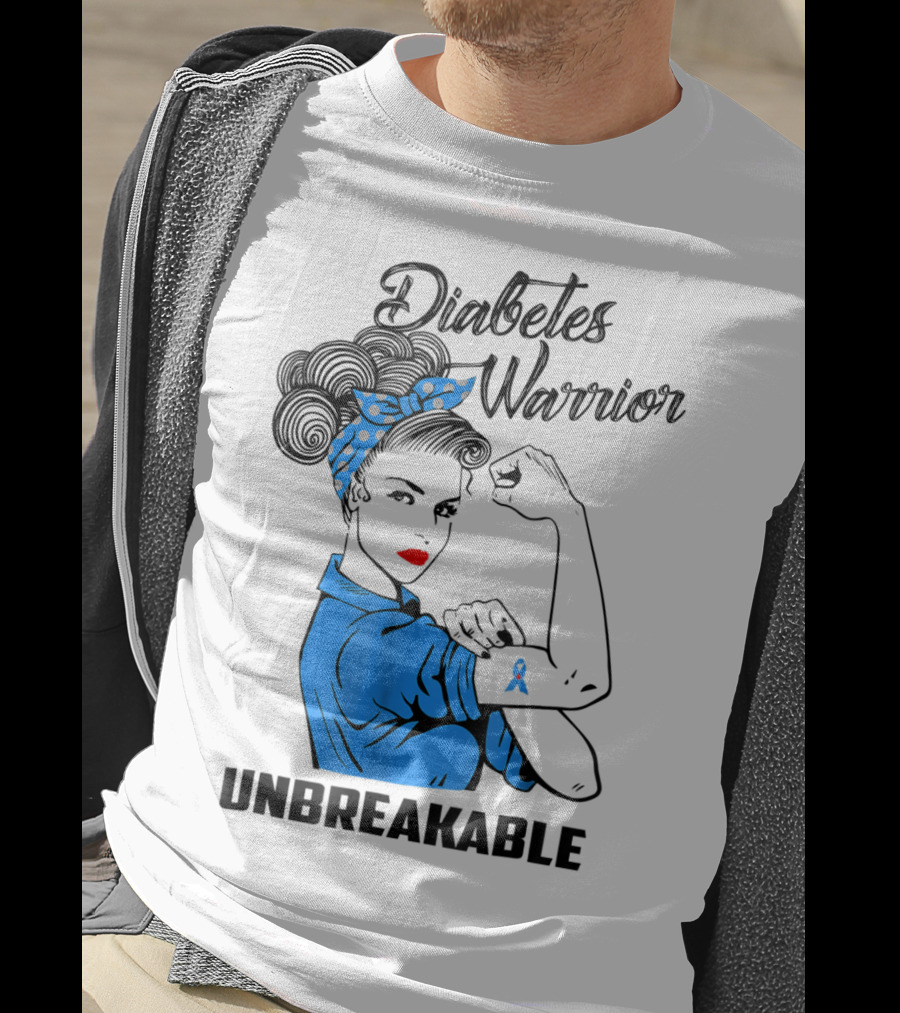 Diabetes Warrior Unbreakable T-Shirt