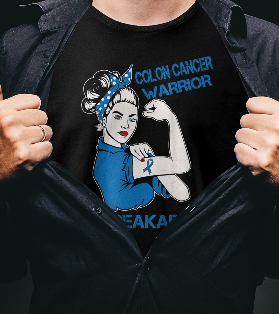 Colon Cancer Warrior Strong Unbreakable T-Shirt