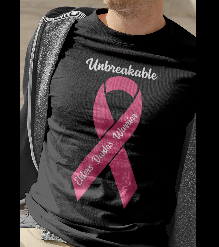 Unbreakable Ehlers Danlos Warrior Pink T-Shirt