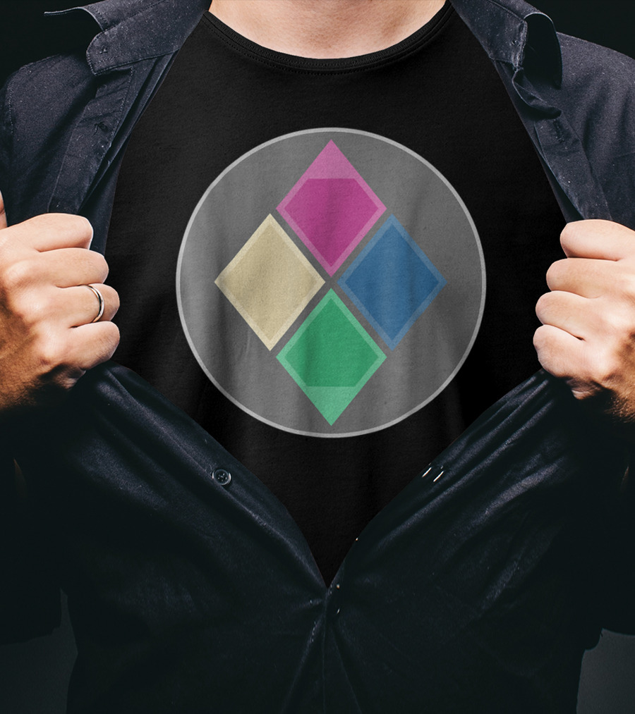 Great Diamond Unbreakable Empress Colorful Diamond T-Shirt