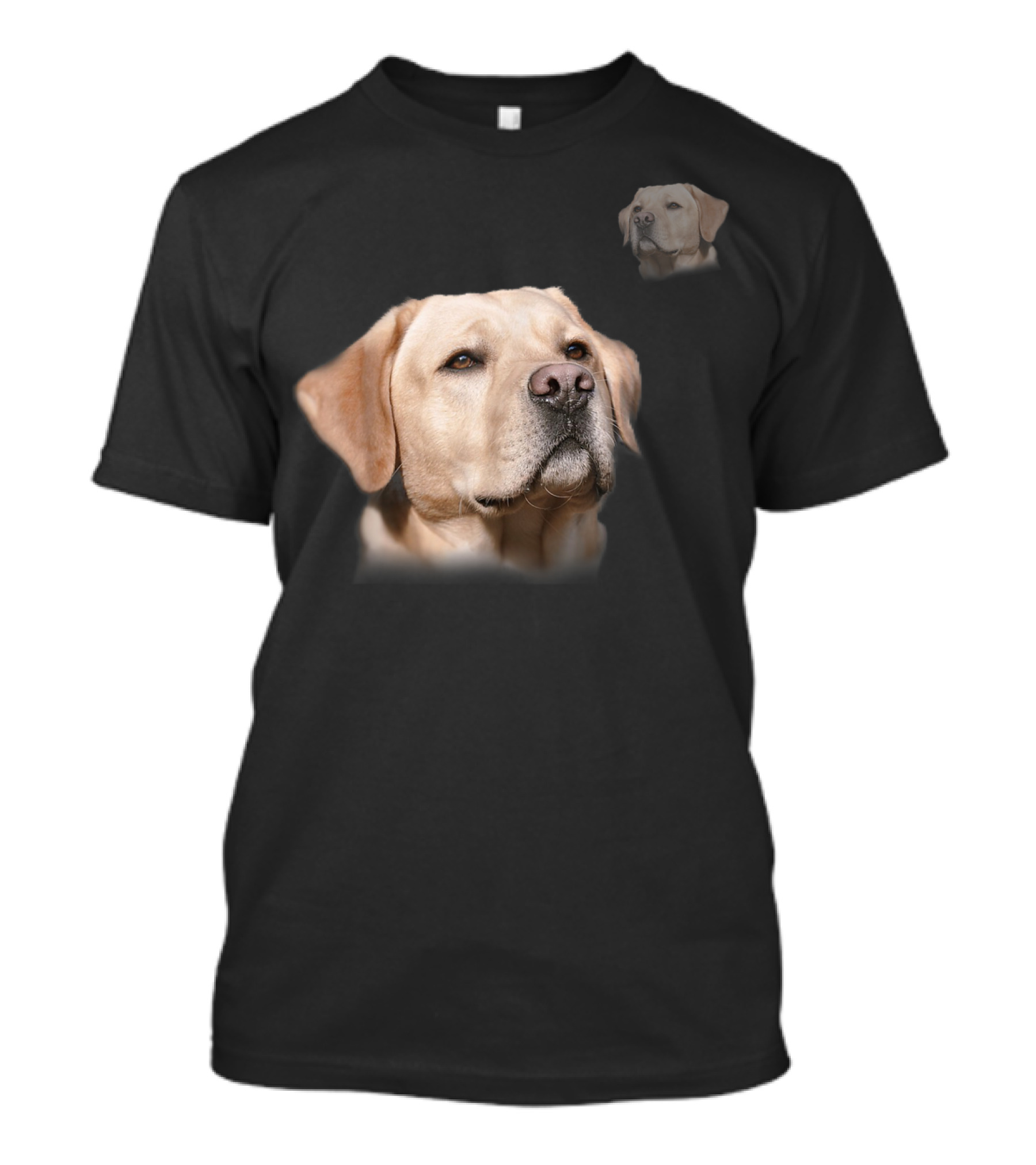 Funny Yellow Lab Dog Photo School Labrador T-Shirt