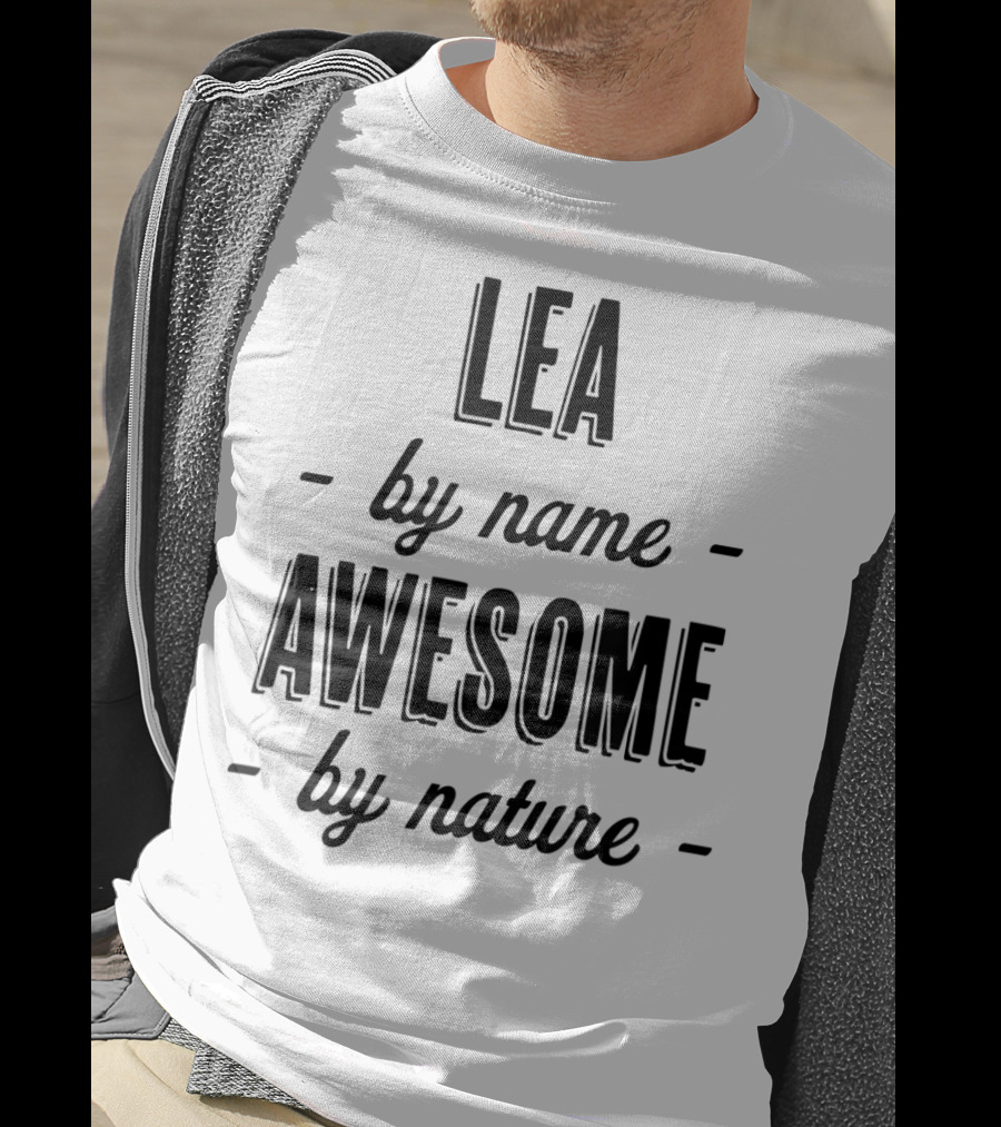 Lea By Name Awesome By Nature T-Shirt